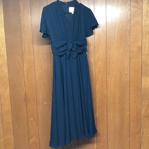 Nordstrom gal meets glam collection blue dress